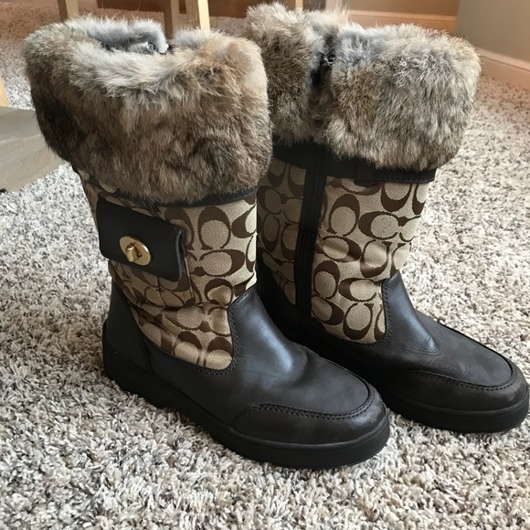 coach snow boots